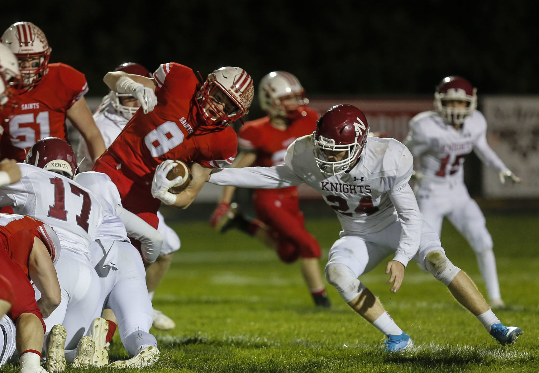 FBall Saint Ansgar vs. Newman 9